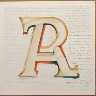 letters as images