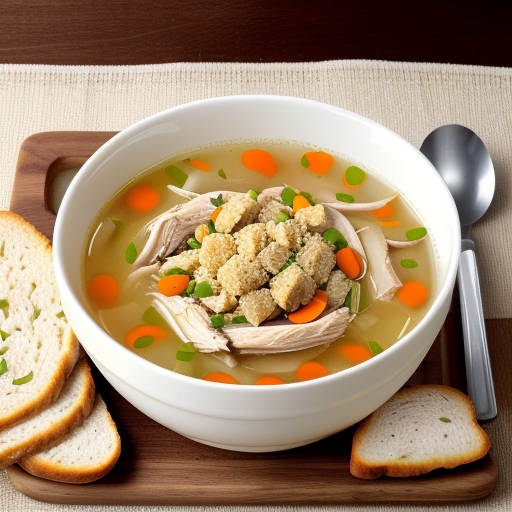 chicken soup with ground chicken