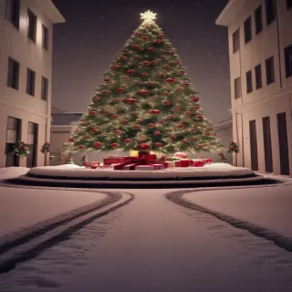 aesthetic christmas background