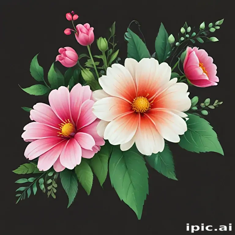 transparent background flower clipart