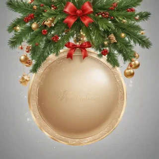 merry christmas clipart transparent background