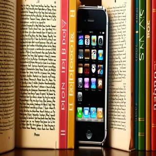 iphone book wallpaper