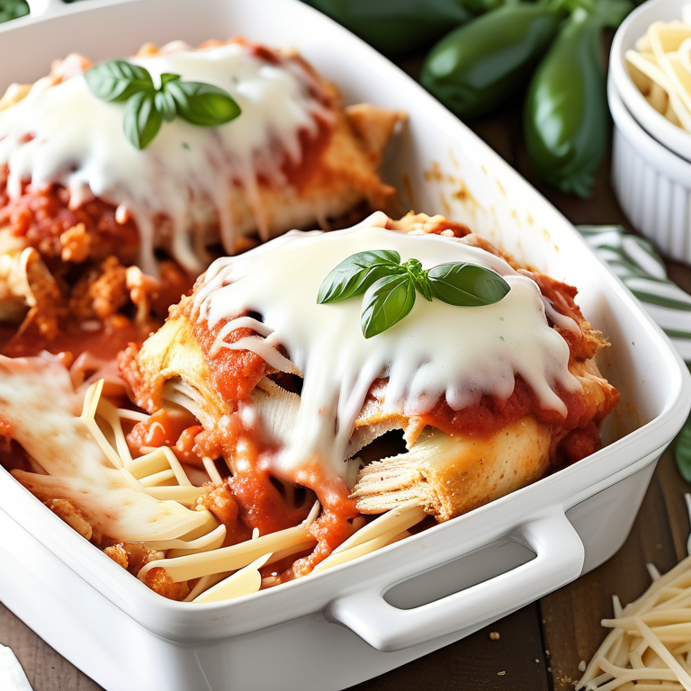 dump and bake chicken parmesan