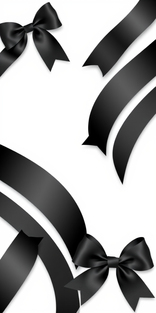 Create a high-resolution vector image of assorted ribbon shapes in varying shades of black and gray, with smooth gradients and shadows, using a DSLR camera with a 50mm lens at f/2.8, ISO 100, under natural lighting conditions to enhance clarity and detail.