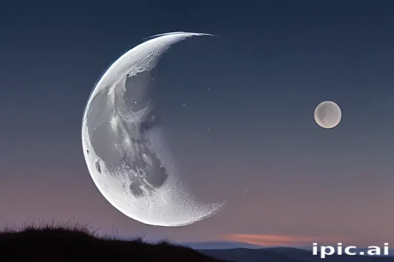 transparent moon