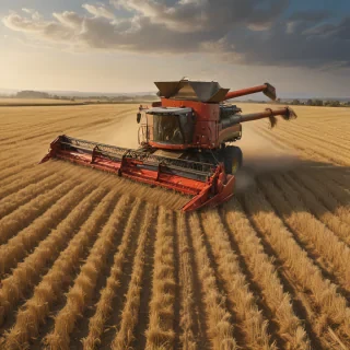 combine harvester