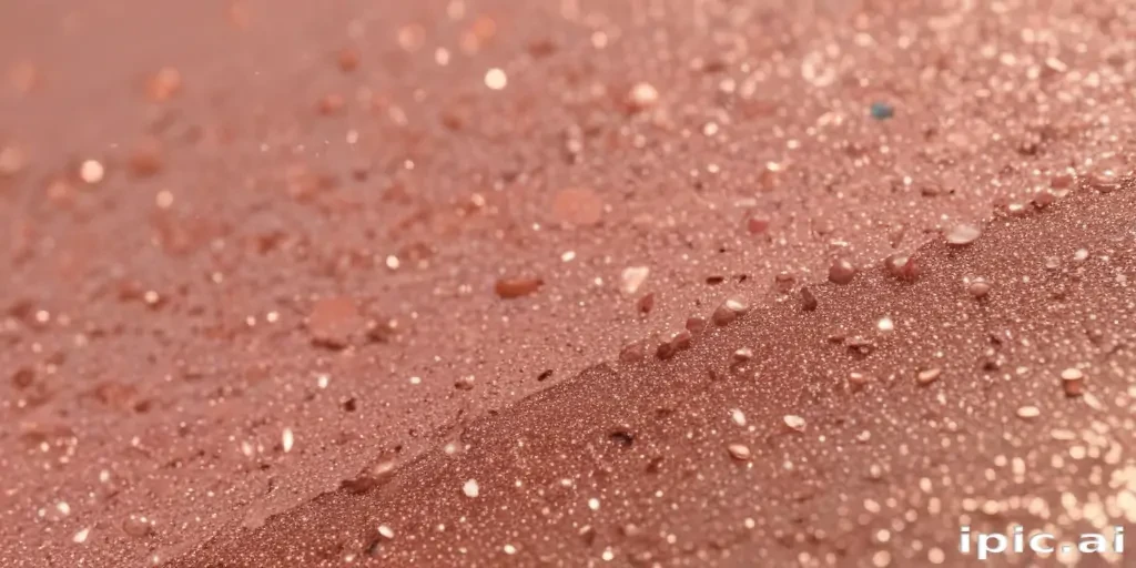 rose gold glitter background