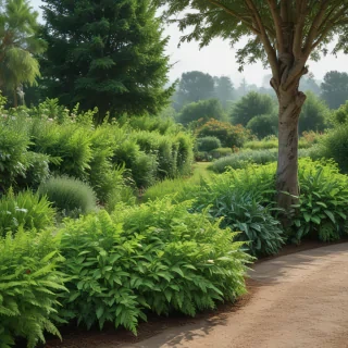 greenery border