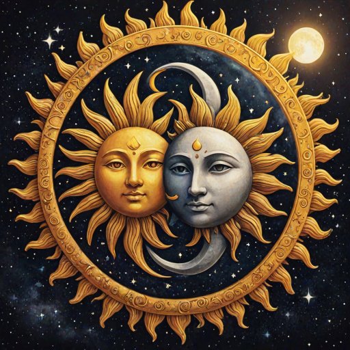 sun and moon