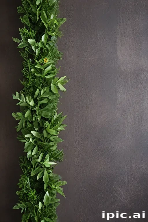 greenery border