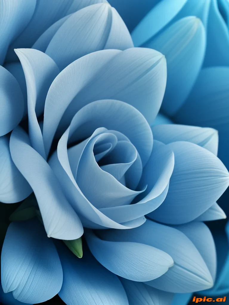 background blue flower wallpaper
