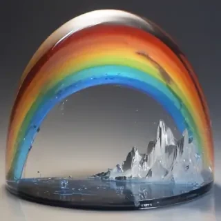 rainbow transparent