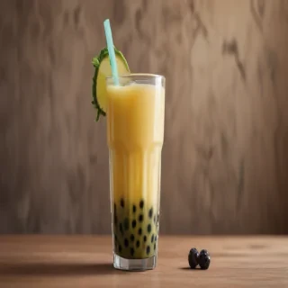 boba tea background