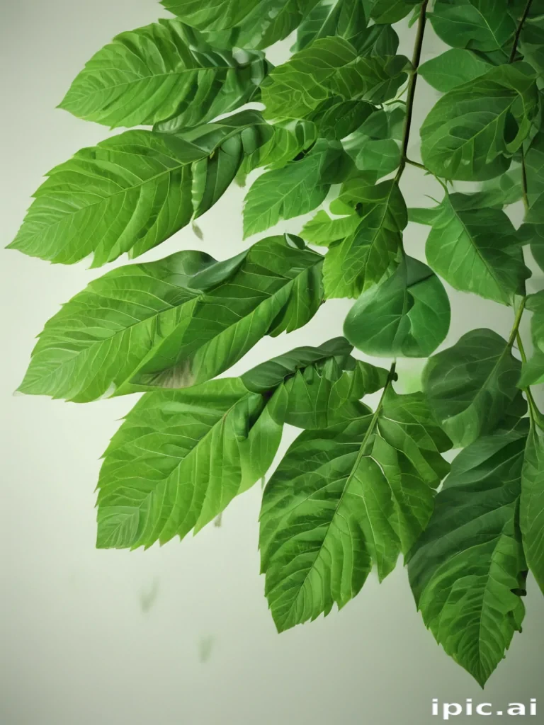 green leaf background