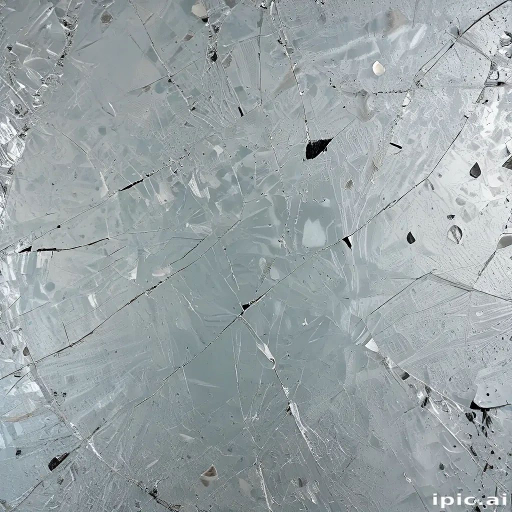 broken glass texture