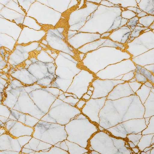 white and gold marble background