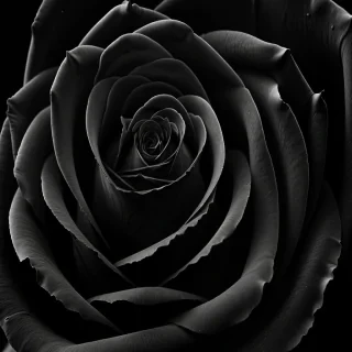 black rose photo