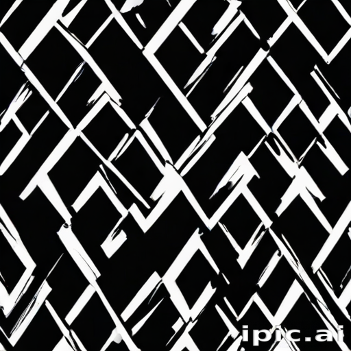 black with white pattern