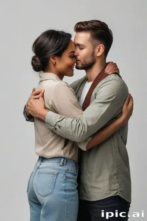 hugging png