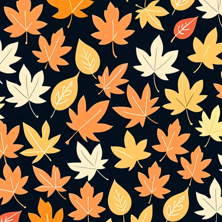 fall leaves iphone wallpaper