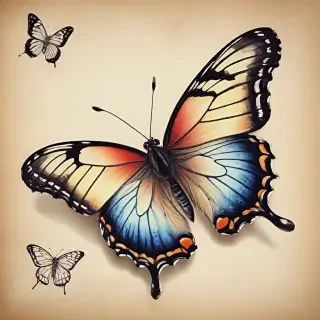 pictures of butterflies to draw