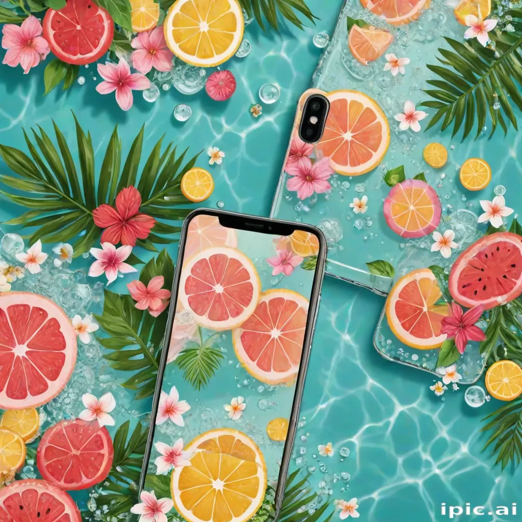 summer phone background