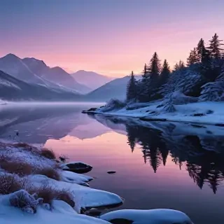 winter iphone wallpaper 4k