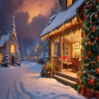 pretty christmas wallpaper