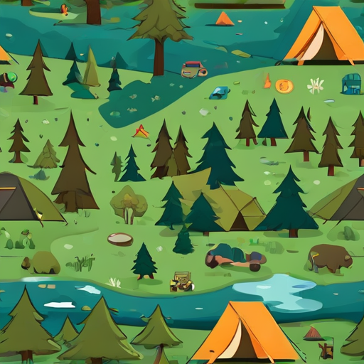 camping background