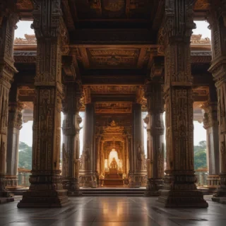 temple background