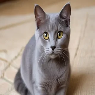 grey cat