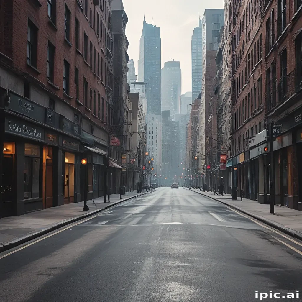 city street background