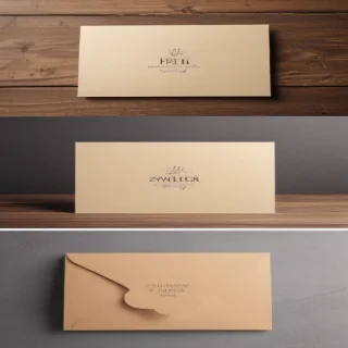 greeting card mockup