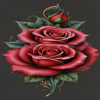rose tattoo png