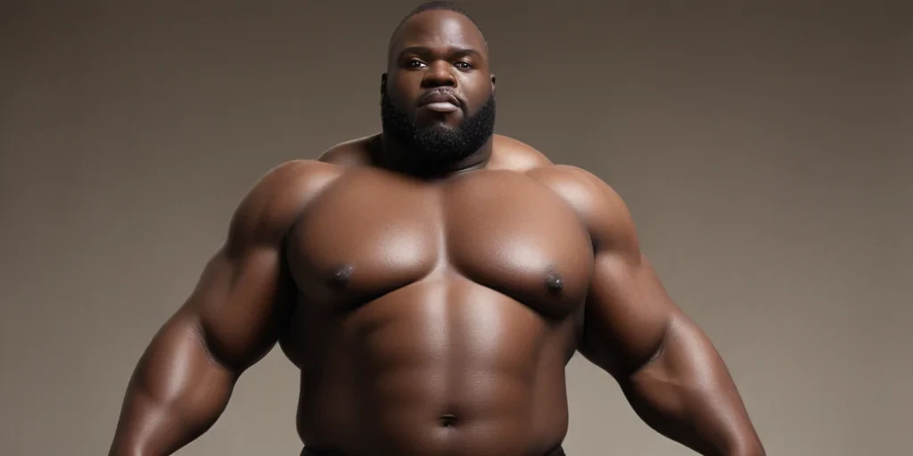 fat man black