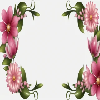flowers border png