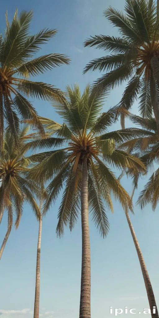 palm trees background
