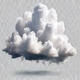clouds with transparent background