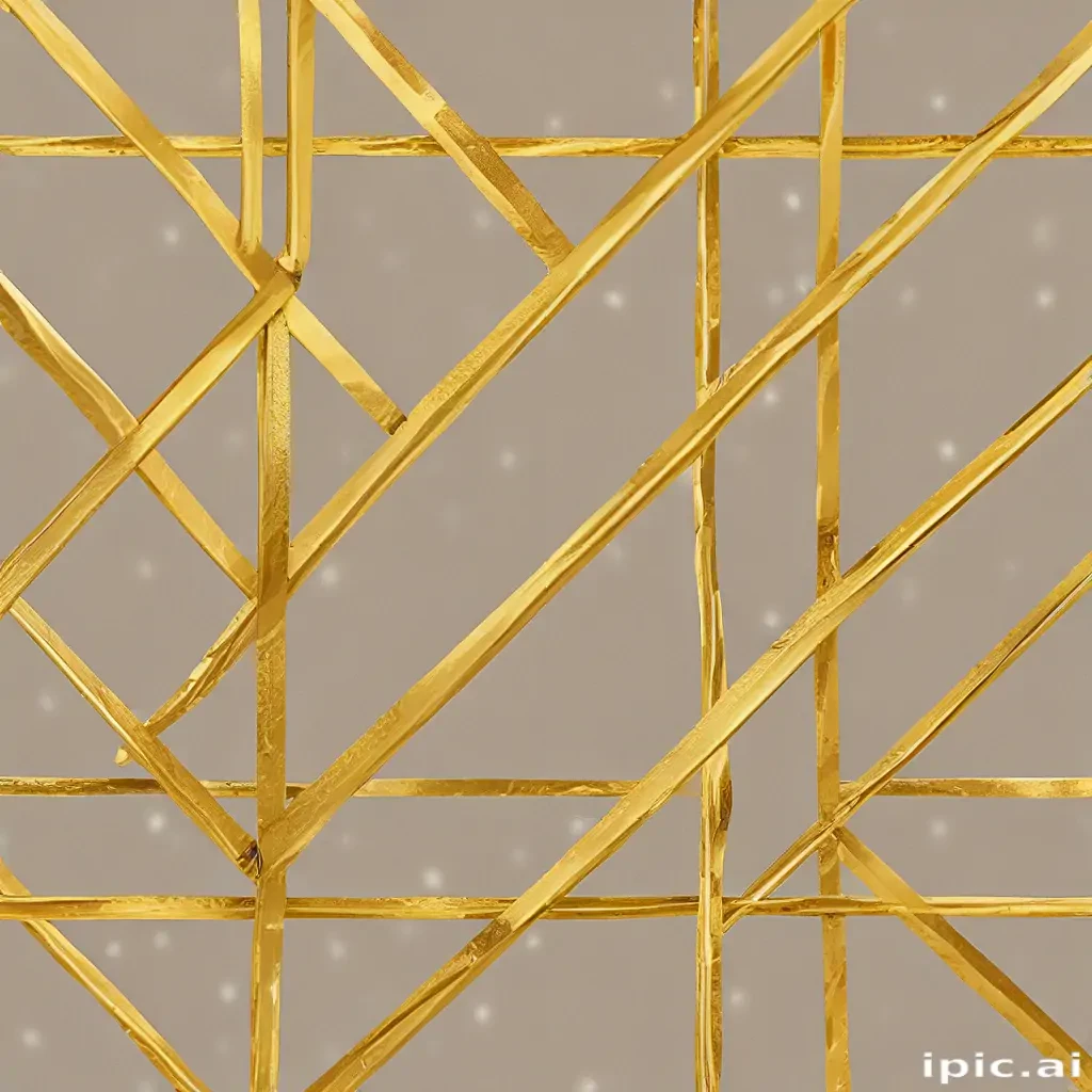 gold lines png