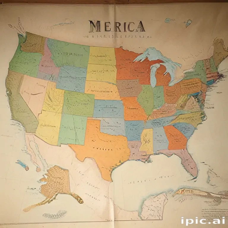 map of america