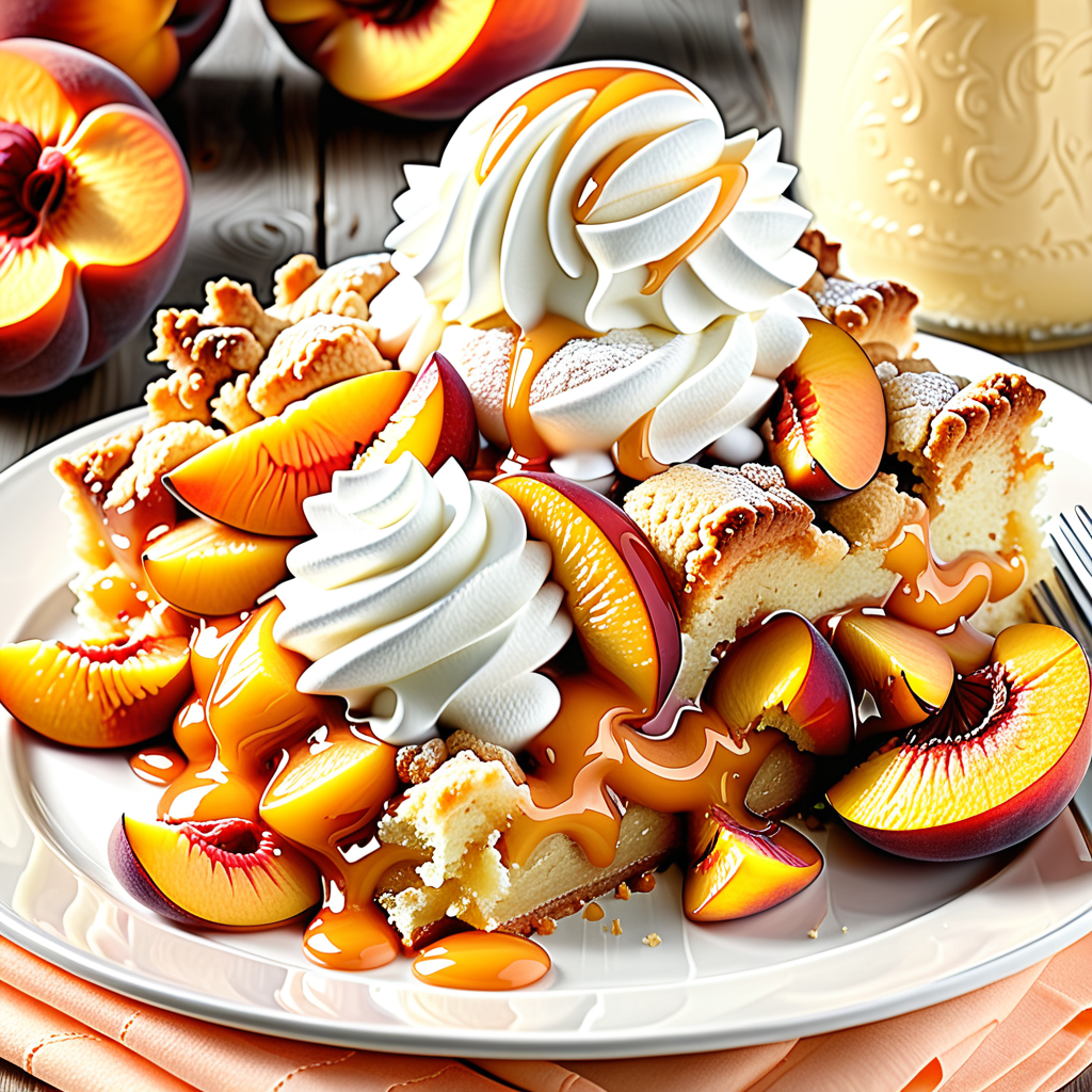 peach cobbler from cake mix