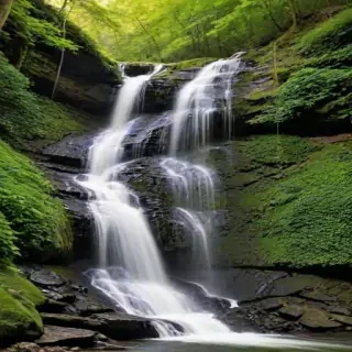 water fall wall paper