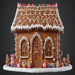 gingerbread house png