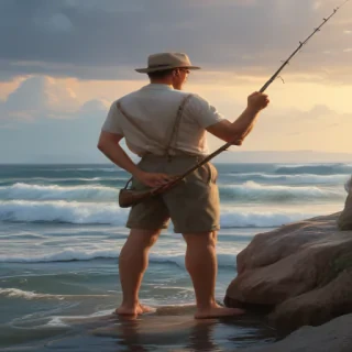 rod in fishing