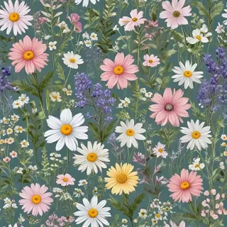 wildflowers transparent background