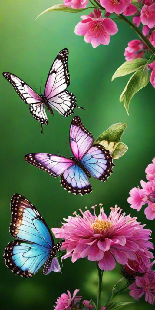 beautiful butterflies wallpaper