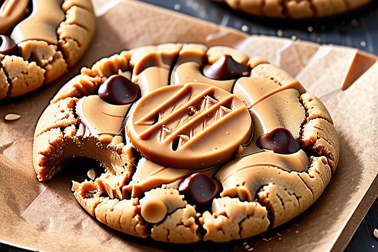 single serve peanut butter cookie
