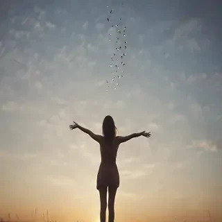 letting go images