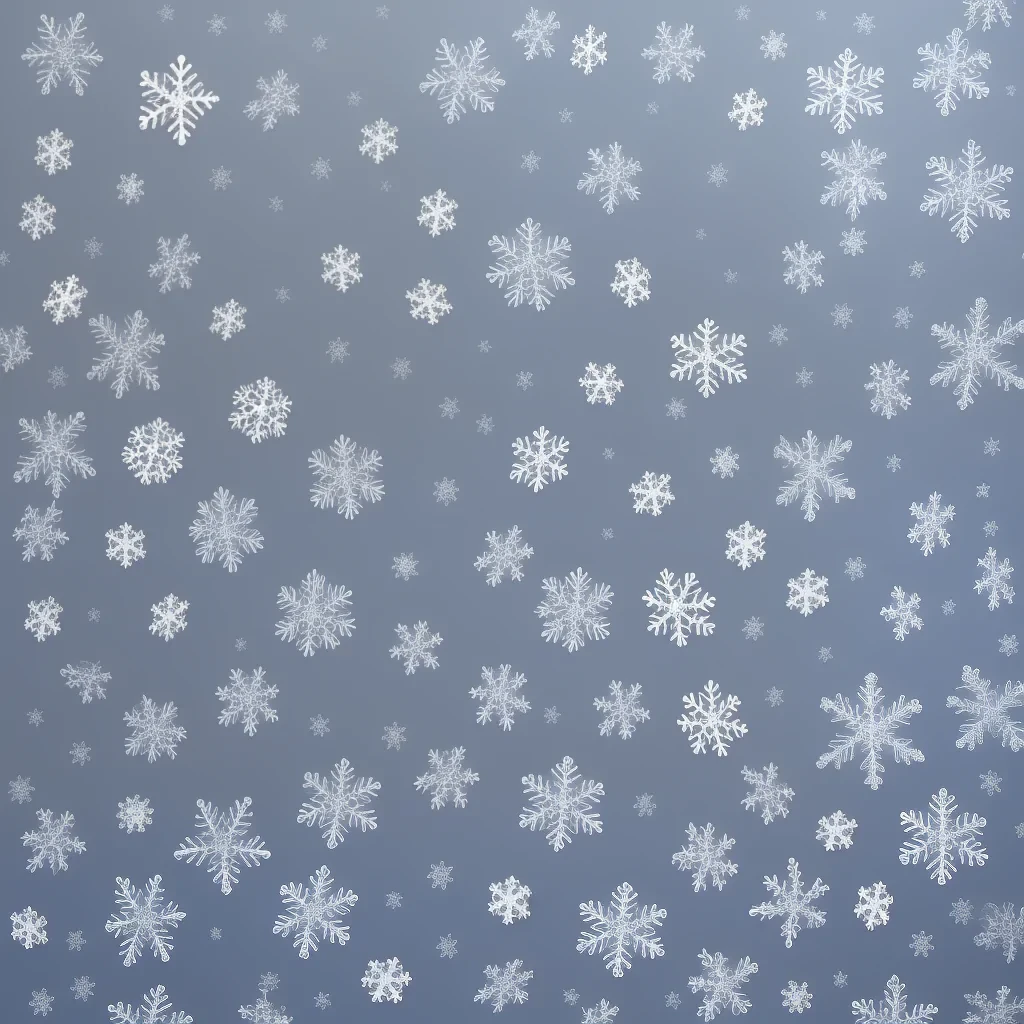snowflakes transparent background