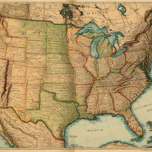 u.s. map